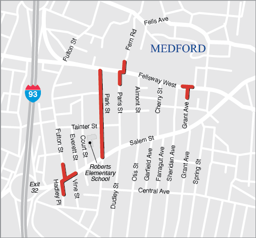 Medford: Milton Fuller Roberts Elementary School (SRTS)